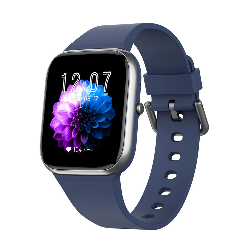 Square Smartwatch Fitness Tracker Heart Rate Blood Pressure Monitor