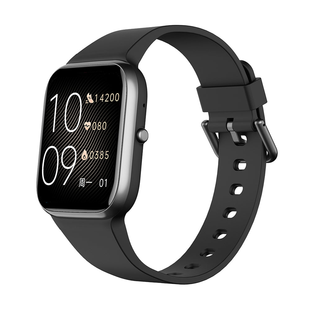 Square Smartwatch Fitness Tracker Heart Rate Blood Pressure Monitor
