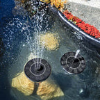 Solar Powered Outdoor Dancing Water Fountain Garden Fountain