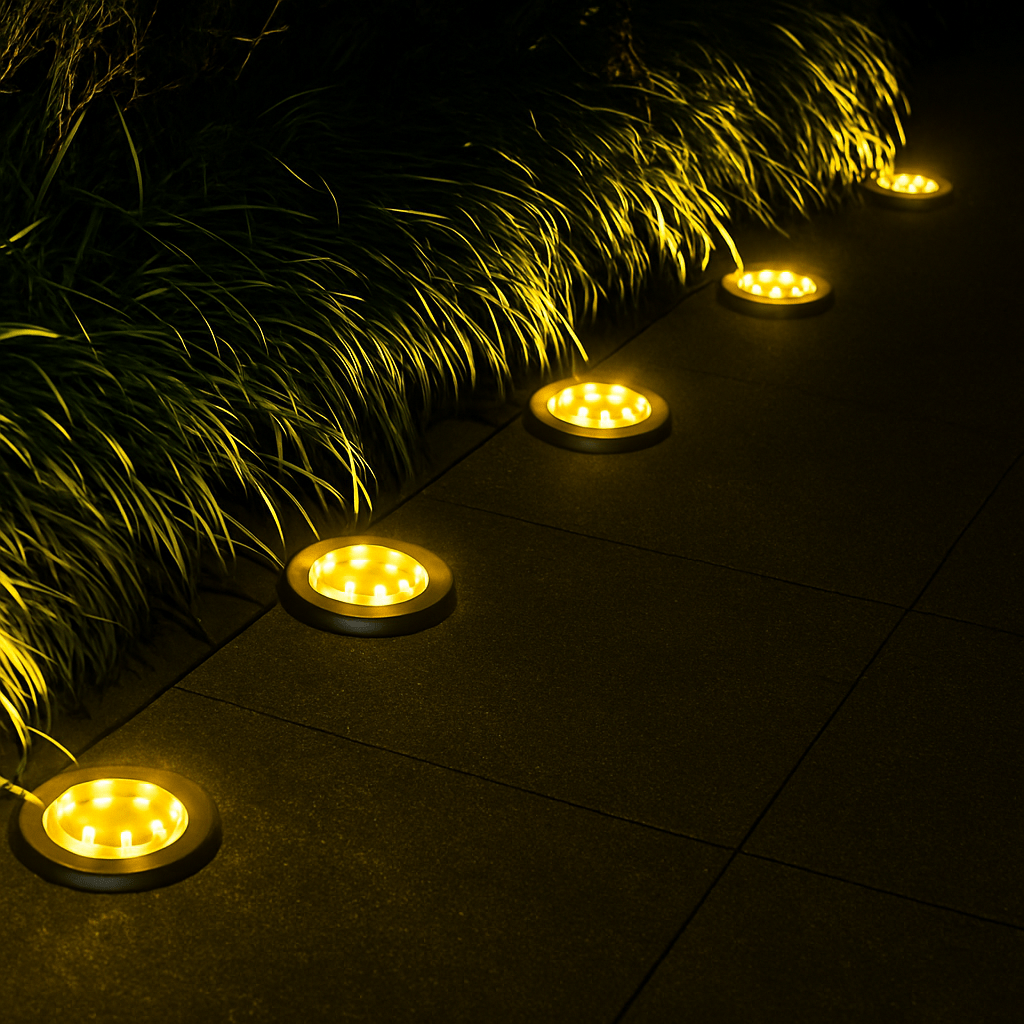 Solar Powered Outdoor Garden LED Lights Weather Resistant