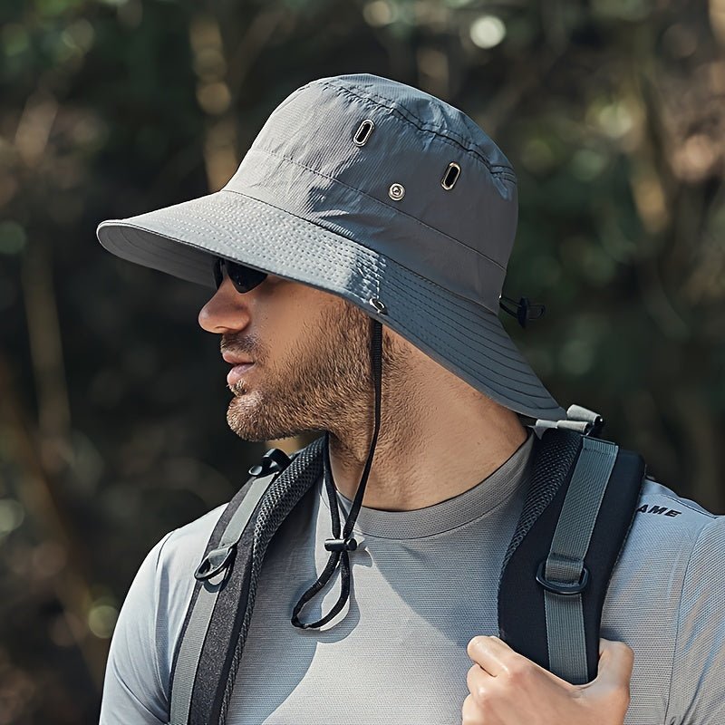 Breathable Wide Brim Sun Hat Outdoor UV Protection