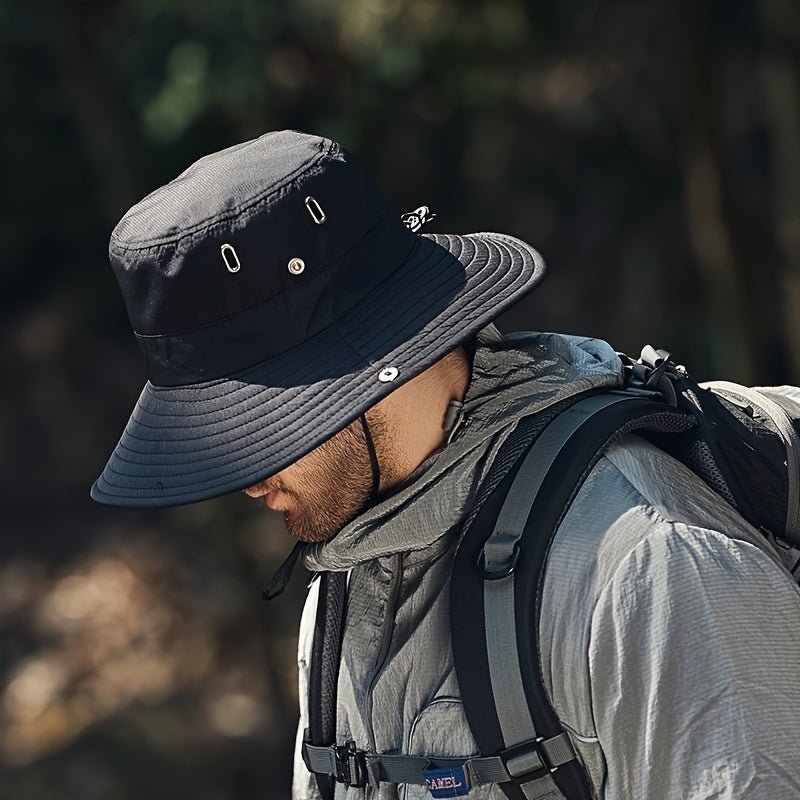 Breathable Wide Brim Sun Hat Outdoor UV Protection