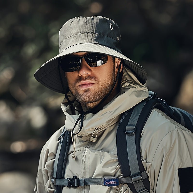 Breathable Wide Brim Sun Hat Outdoor UV Protection