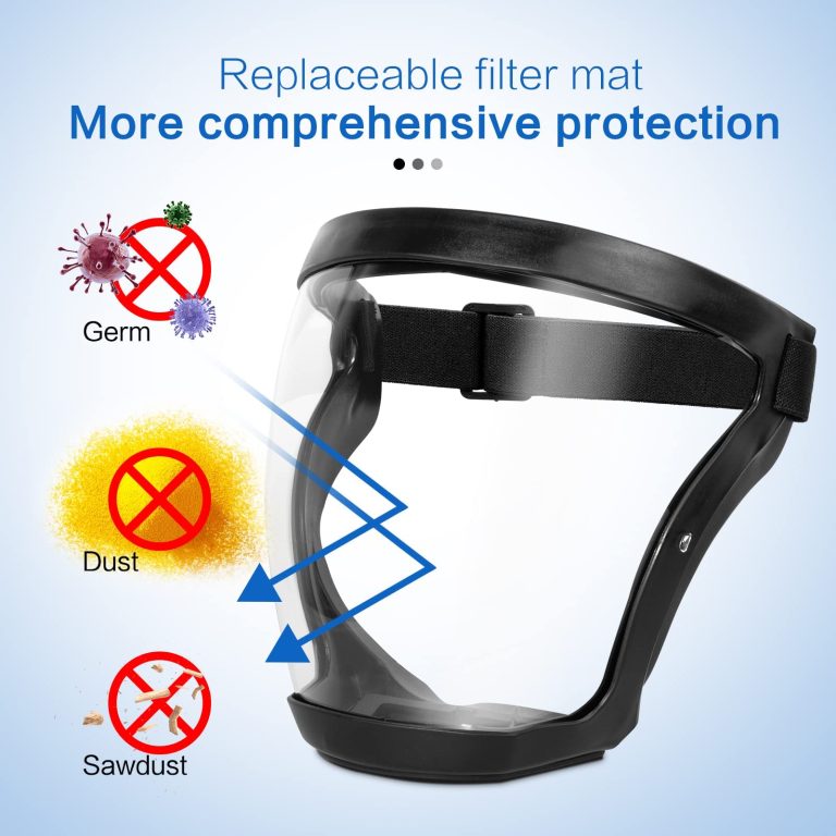 Face Shield Clear Visor Anti Fog Protective Safety Shield
