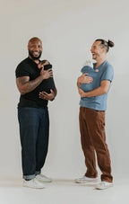 Baby Carrier T Shirt Hands Free Babywearing Shirt for Parents