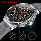 Smartwatch Circular Display 10 Day Battery Health Tracking Call Alerts