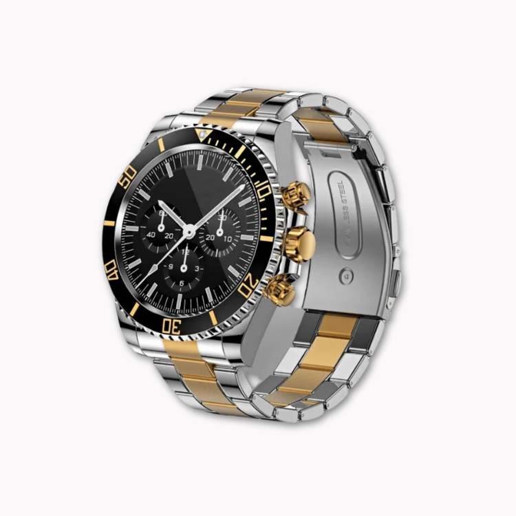 Digital Round Military Health Smartwatch Fitness Tracker