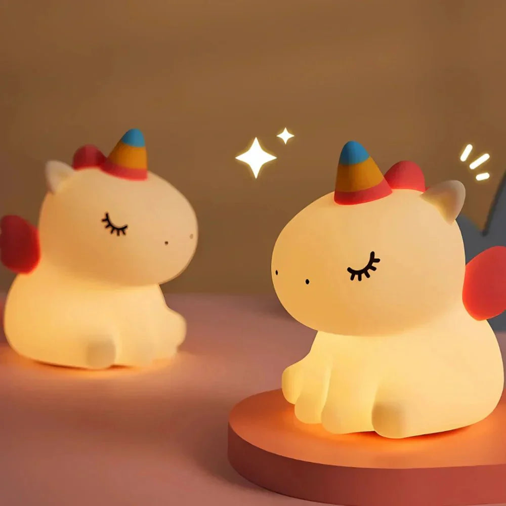 Silicone Rechargeable LED Night Light Table Lamp