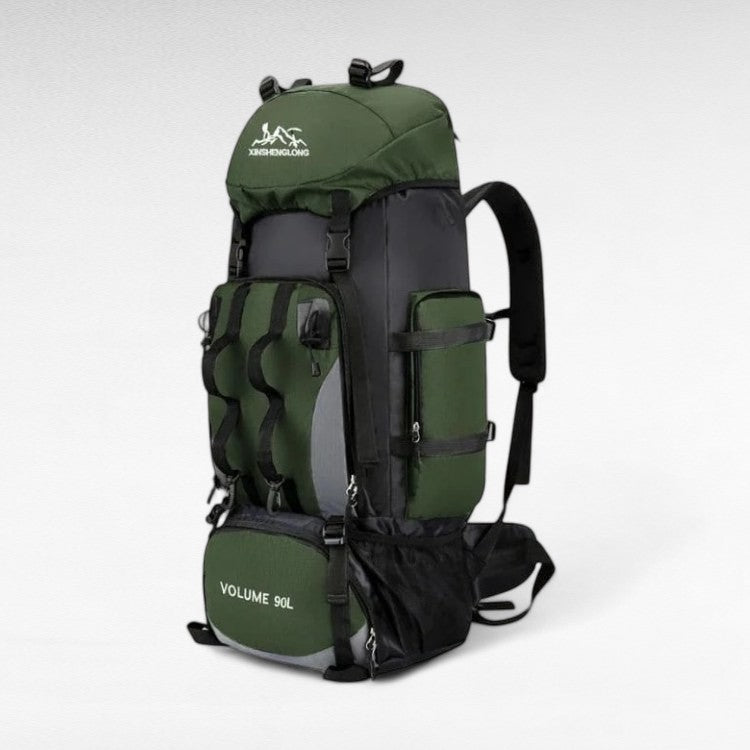 90 Liter Waterproof Hiking Backpack Large Capacity Trekking Camping Pack