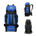 90 Liter Waterproof Hiking Backpack Large Capacity Trekking Camping Pack