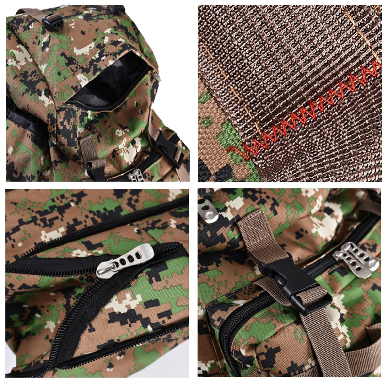 100L Waterproof Lightweight Durable Travel Outdoor Backpack