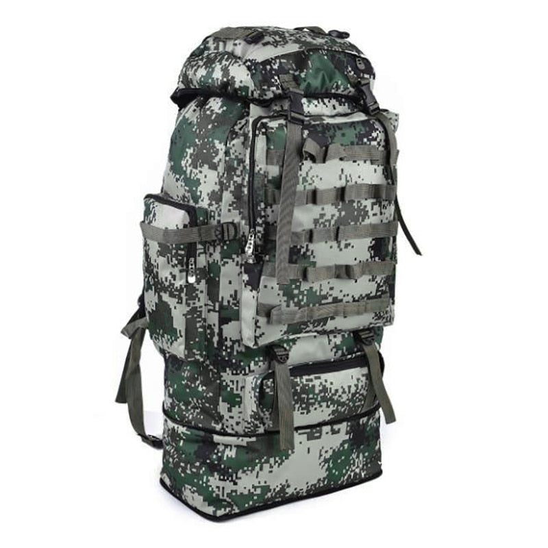 100L Waterproof Lightweight Durable Travel Outdoor Backpack
