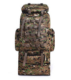 100L Waterproof Lightweight Durable Travel Outdoor Backpack
