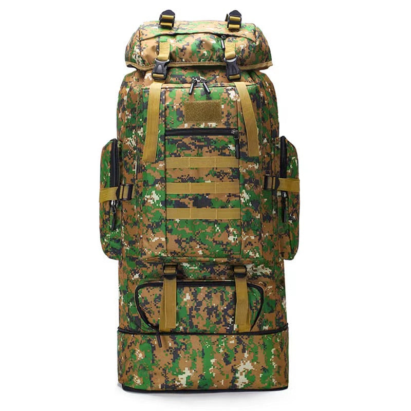 100L Waterproof Lightweight Durable Travel Outdoor Backpack