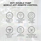 WiFi Smart Automatic Plant Watering System Irrigation Controller for 20 Pots