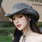 Women Wide Brim Sun Hat UV Protection Outdoor Beach Hat