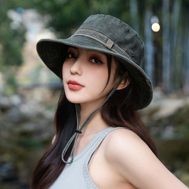 Women Wide Brim Sun Hat UV Protection Outdoor Beach Hat