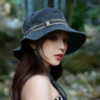 Women Wide Brim Sun Hat UV Protection Outdoor Beach Hat